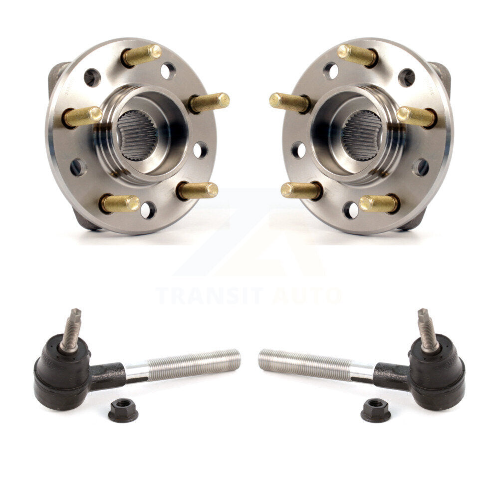Wheel Bearing & Tie Rod End Front Kit For Chrysler Intrepid Dodge 300M Concorde