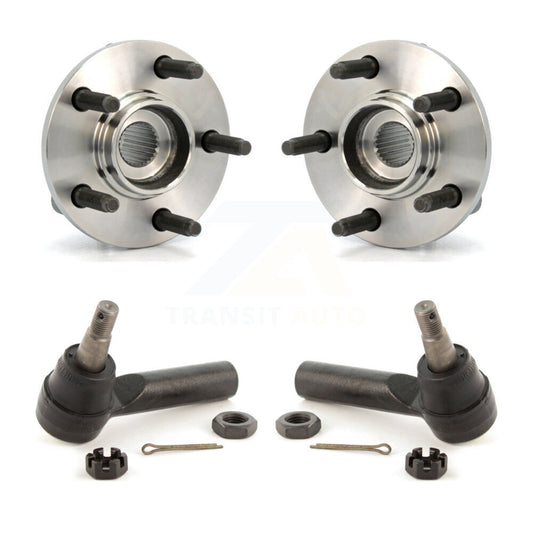 Wheel Bearing And Tie Rod End Front Kit For Ford Taurus Mercury Sable