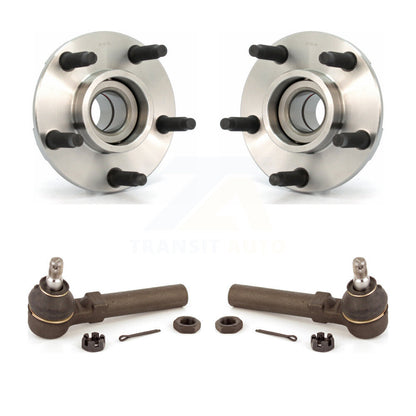 Wheel Bearing And Tie Rod End Front Kit For 1994-2004 Ford Mustang