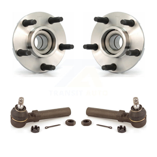 Wheel Bearing And Tie Rod End Front Kit For 1994-2004 Ford Mustang