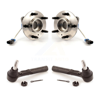 Wheel Bearing & Tie Rod End Front Kit For Buick Rendezvous Pontiac Montana Aztek