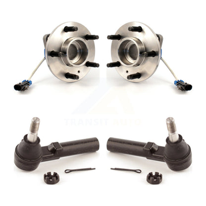 Wheel Bearing Tie Rod End Front Kit For Chevrolet Impala Buick LaCrosse Pontiac