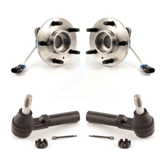 Wheel Bearing Tie Rod End Front Kit For Chevrolet Impala Buick LaCrosse Pontiac