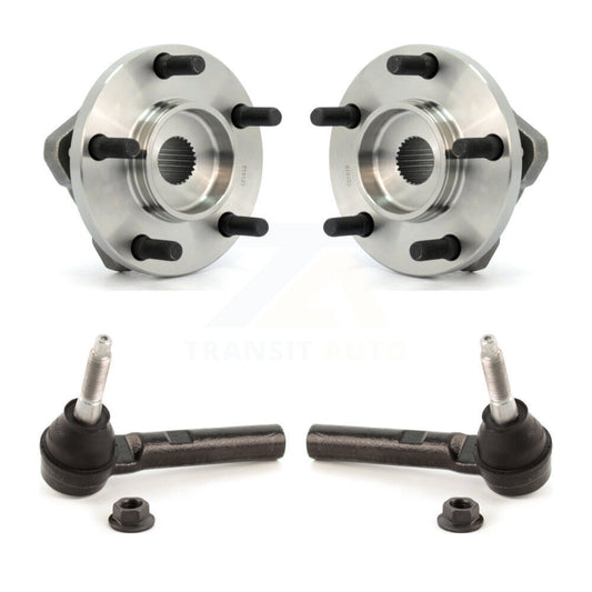 Wheel Bearing And Tie Rod End Front Kit For Dodge Caravan Grand Chrysler Town &