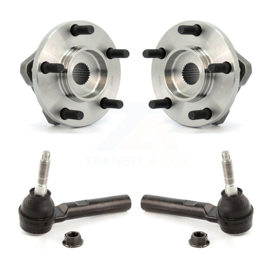 Wheel Bearing And Tie Rod End Front Kit For Dodge Grand Caravan Chrysler Town &