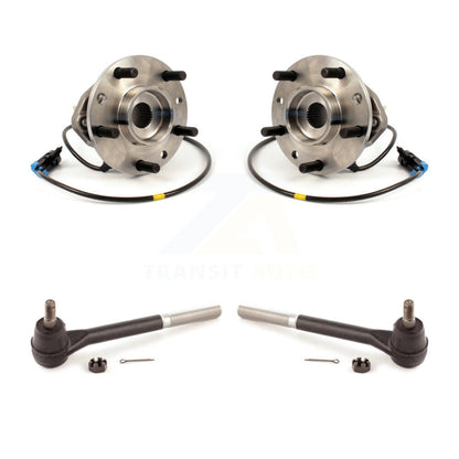 Wheel Bearing & Tie Rod End Front Kit For Chevrolet GMC Blazer S10 Jimmy Sonoma