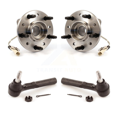 Wheel Bearing Tie Rod End Front Kit For Pontiac Grand Am Chevrolet Malibu Alero