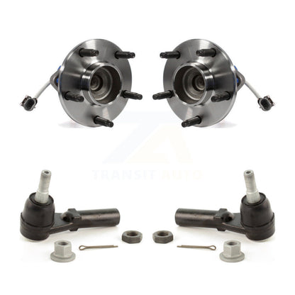 Wheel Bearing And Tie Rod End Front Kit For Chevrolet Corvette Cadillac XLR