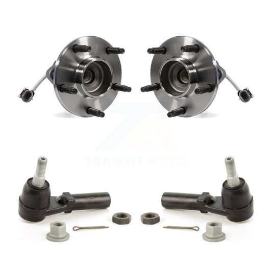 Wheel Bearing And Tie Rod End Front Kit For Chevrolet Corvette Cadillac XLR
