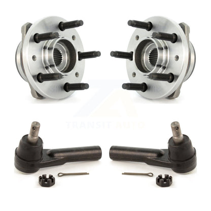 Wheel Bearing And Tie Rod End Front Kit For 1998-2003 Ford Windstar