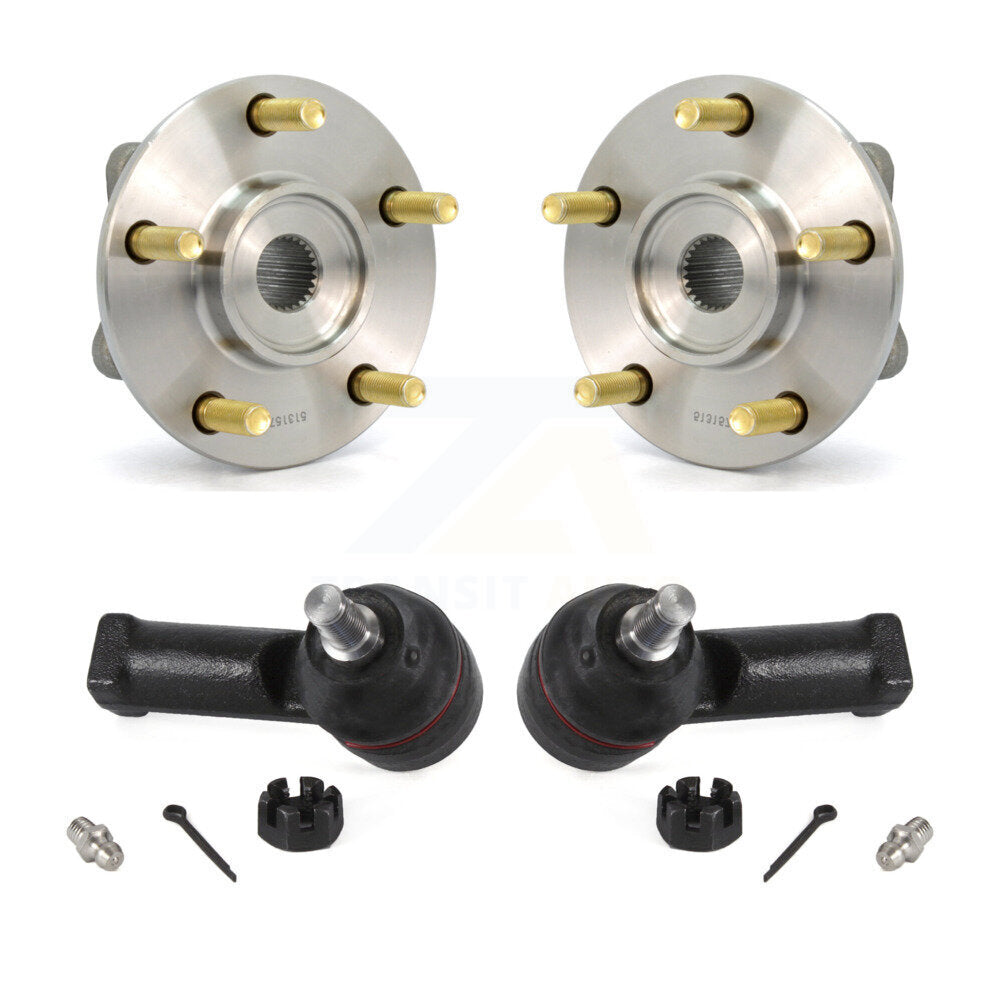 Wheel Bearing And Tie Rod End Front Kit For Chrysler Sebring Mitsubishi Eclipse