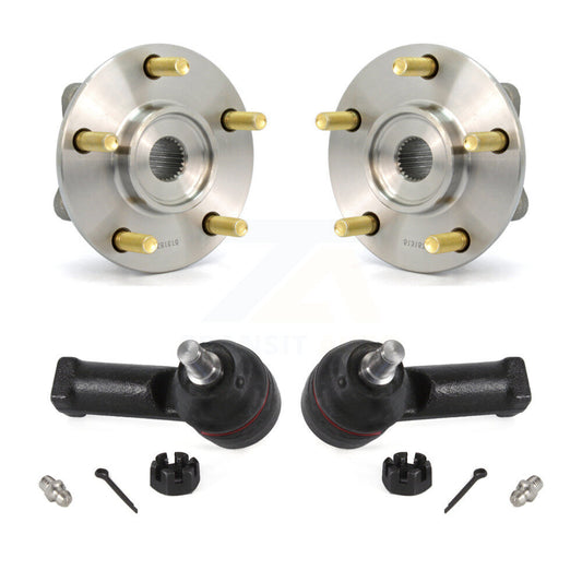 Wheel Bearing And Tie Rod End Front Kit For Chrysler Sebring Mitsubishi Eclipse
