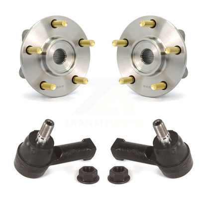 Wheel Bearing And Tie Rod End Front Kit For Mitsubishi Galant Eclipse