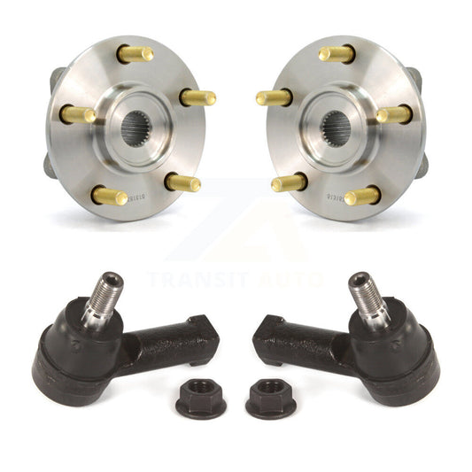 Wheel Bearing And Tie Rod End Front Kit For Mitsubishi Galant Eclipse
