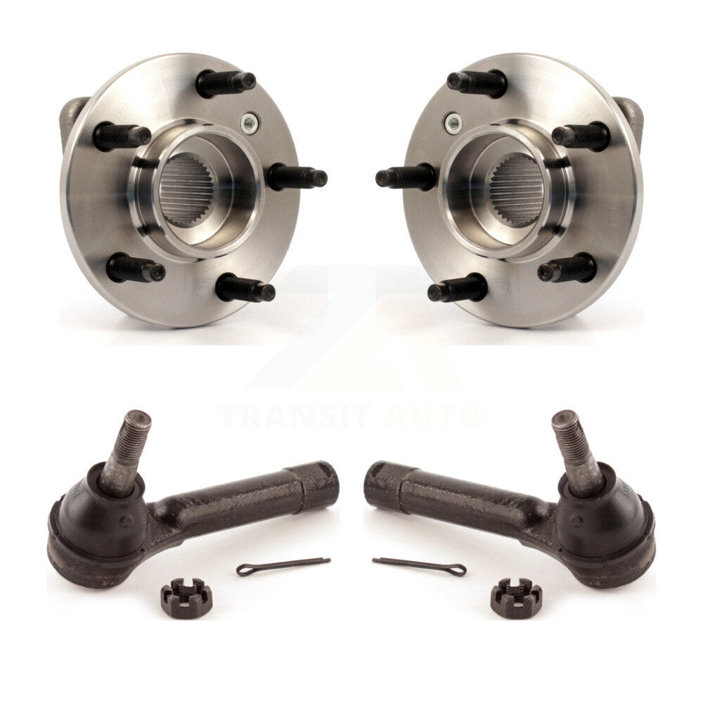 Wheel Bearing Tie Rod End Front Kit For Chevrolet Pontiac Montana Impala Venture