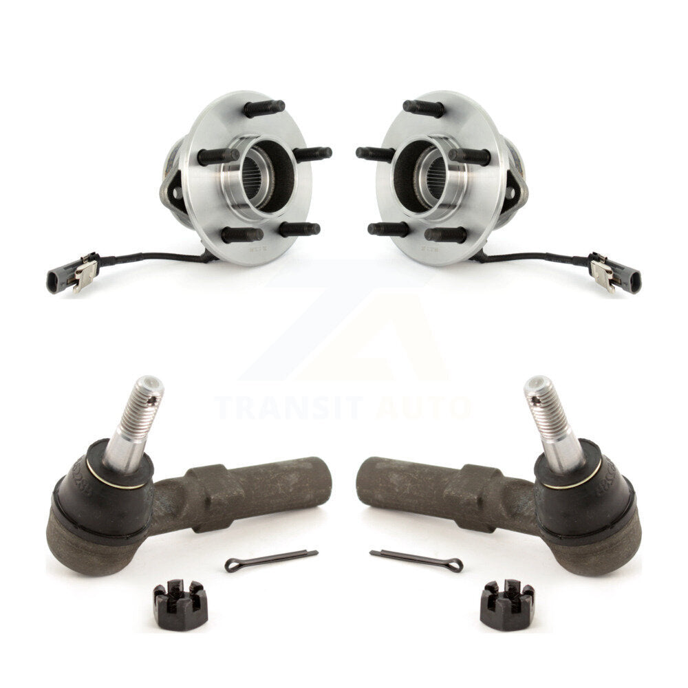 Wheel Bearing And Tie Rod End Front Kit For Saturn Vue Chevrolet Equinox Pontiac