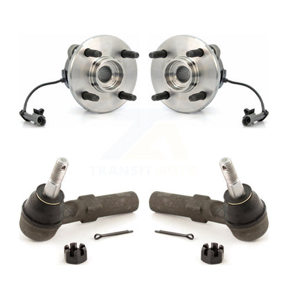 Wheel Bearing & Tie Rod End Front Kit For Chevrolet Cobalt Pontiac G5 Saturn Ion