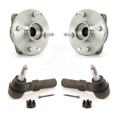 Wheel Bearing & Tie Rod End Front Kit For Chevrolet Cobalt Pontiac G5 Saturn Ion