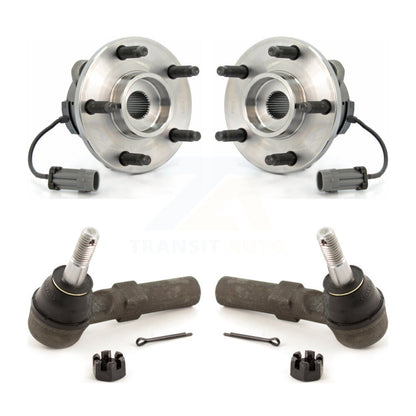 Wheel Bearing & Tie Rod End Front Kit For Chevrolet Cobalt Pontiac G5 Saturn Ion