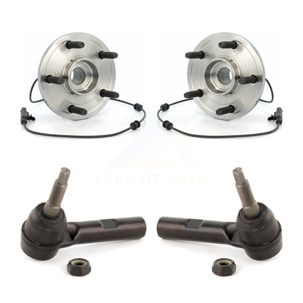 Wheel Bearing And Tie Rod End Front Kit For Dodge Durango