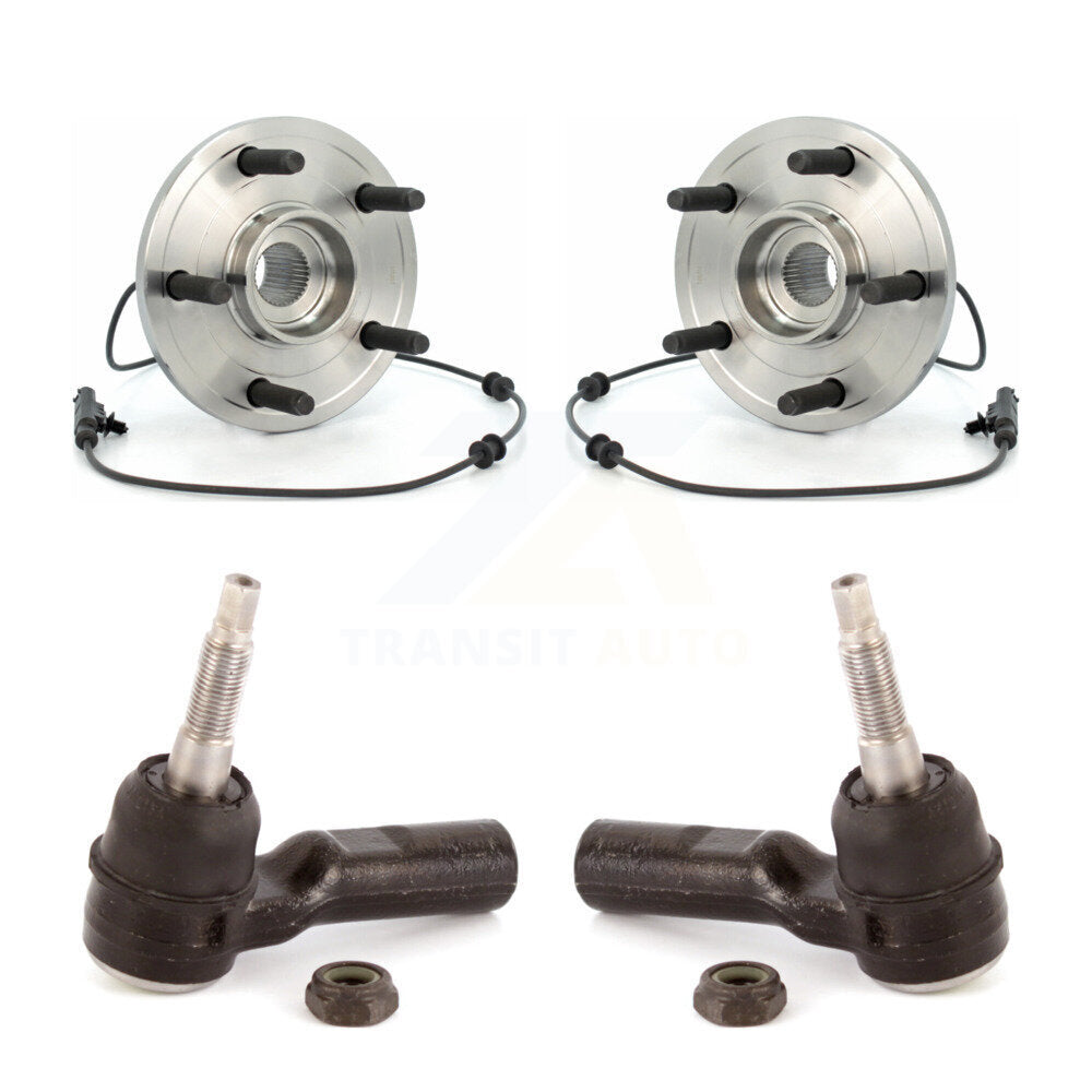 Wheel Bearing And Tie Rod End Front Kit For Dodge Durango