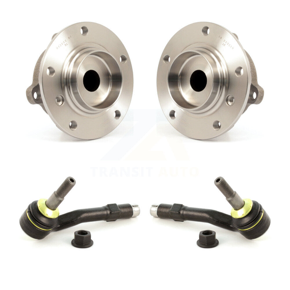 Wheel Bearing Tie Rod End Front Kit For BMW 530i 650i 525i 645Ci 528i 550i 545i