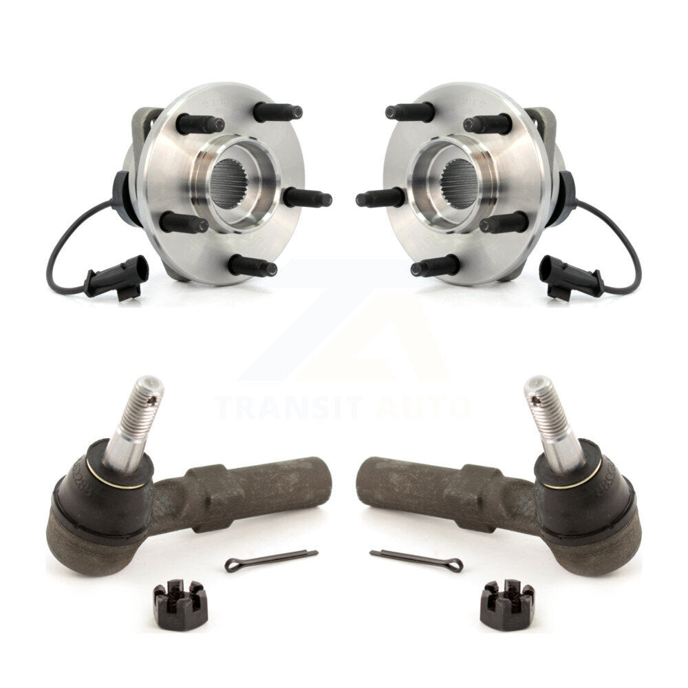 Wheel Bearing And Tie Rod End Front Kit For Chevrolet Cobalt HHR