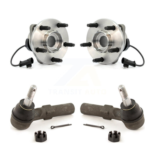 Wheel Bearing And Tie Rod End Front Kit For Chevrolet Cobalt HHR