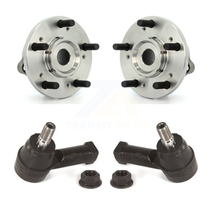 Wheel Bearing And Tie Rod End Front Kit For Mitsubishi Eclipse Endeavor Galant