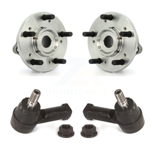 Wheel Bearing And Tie Rod End Front Kit For Mitsubishi Eclipse Endeavor Galant