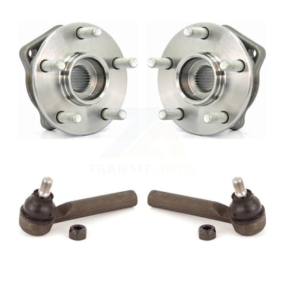 Wheel Bearing & Tie Rod End Front Kit For Subaru Impreza Forester Outback Legacy