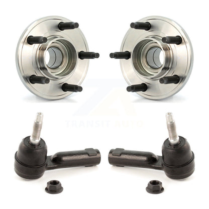 Wheel Bearing And Tie Rod End Front Kit For Ford Mustang