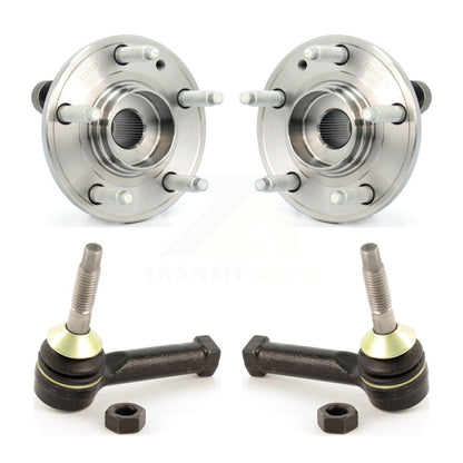 Wheel Bearing And Tie Rod End Front Kit For Ford Five Hundred Freestyle Taurus X