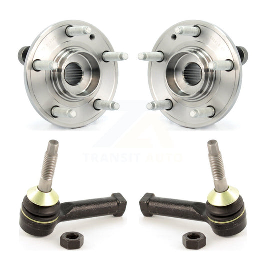 Wheel Bearing And Tie Rod End Front Kit For Ford Five Hundred Freestyle Taurus X