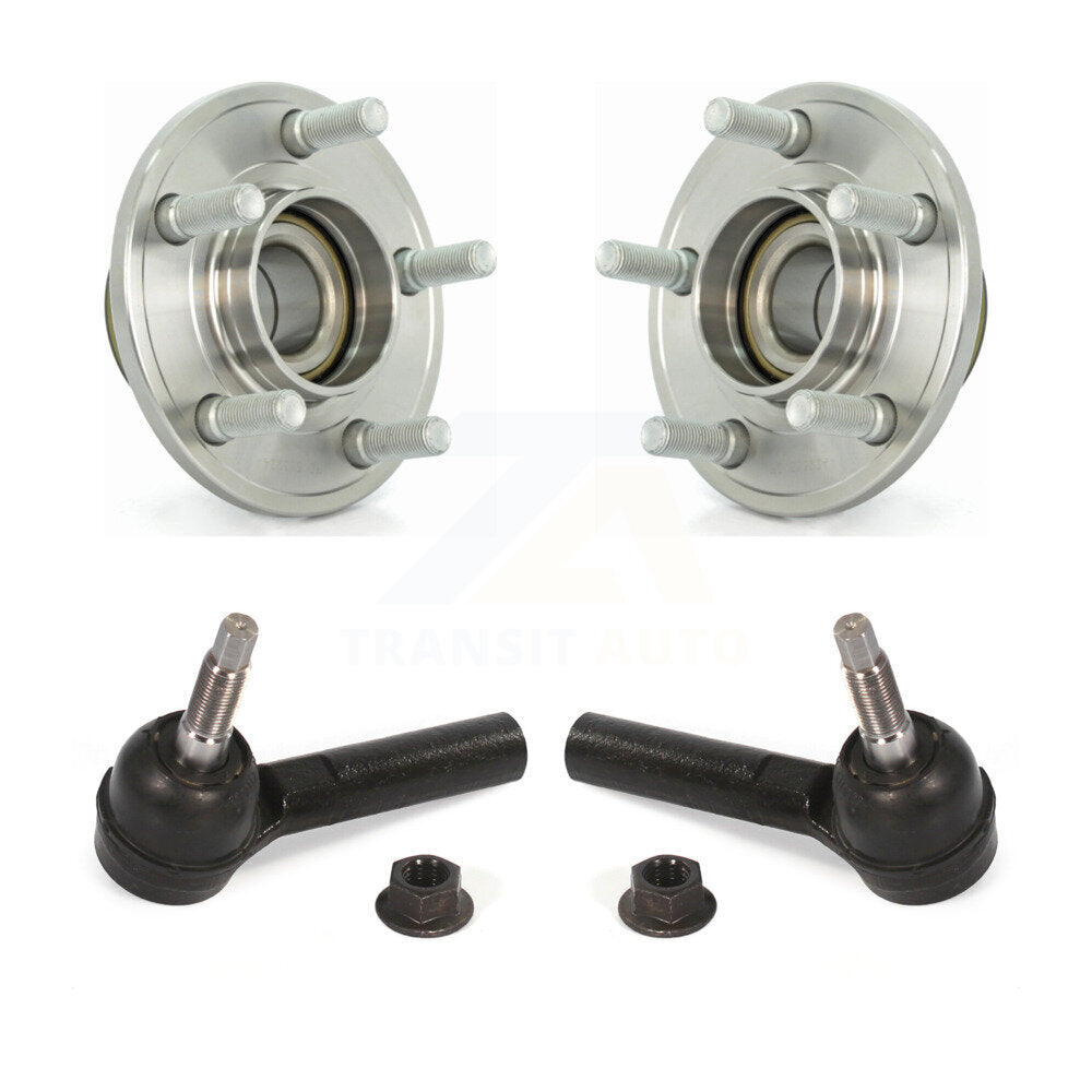 Wheel Bearing & Tie Rod End Front Kit For Dodge Chrysler 300 Charger Challenger