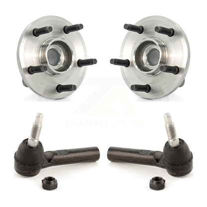 Wheel Bearing And Tie Rod End Front Kit For Dodge Dakota Mitsubishi Raider
