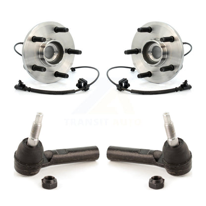 Wheel Bearing And Tie Rod End Front Kit For Dakota Dodge Ram Mitsubishi Raider