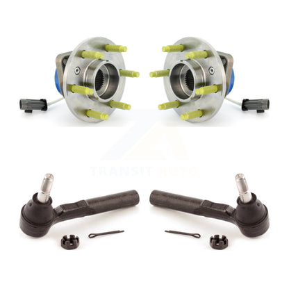 Wheel Bearing Tie Rod End Front Kit For Pontiac Montana Chevrolet Uplander Buick