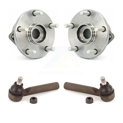 Wheel Bearing And Tie Rod End Front Kit For 2008-2014 Subaru Tribeca