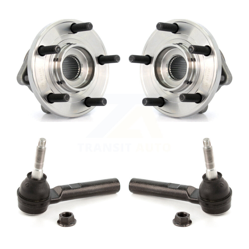 Wheel Bearing And Tie Rod End Front Kit For Chrysler 200 Dodge Avenger Sebring