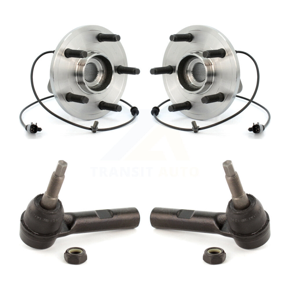 Wheel Bearing And Tie Rod End Front Kit For Dodge Durango Chrysler Aspen