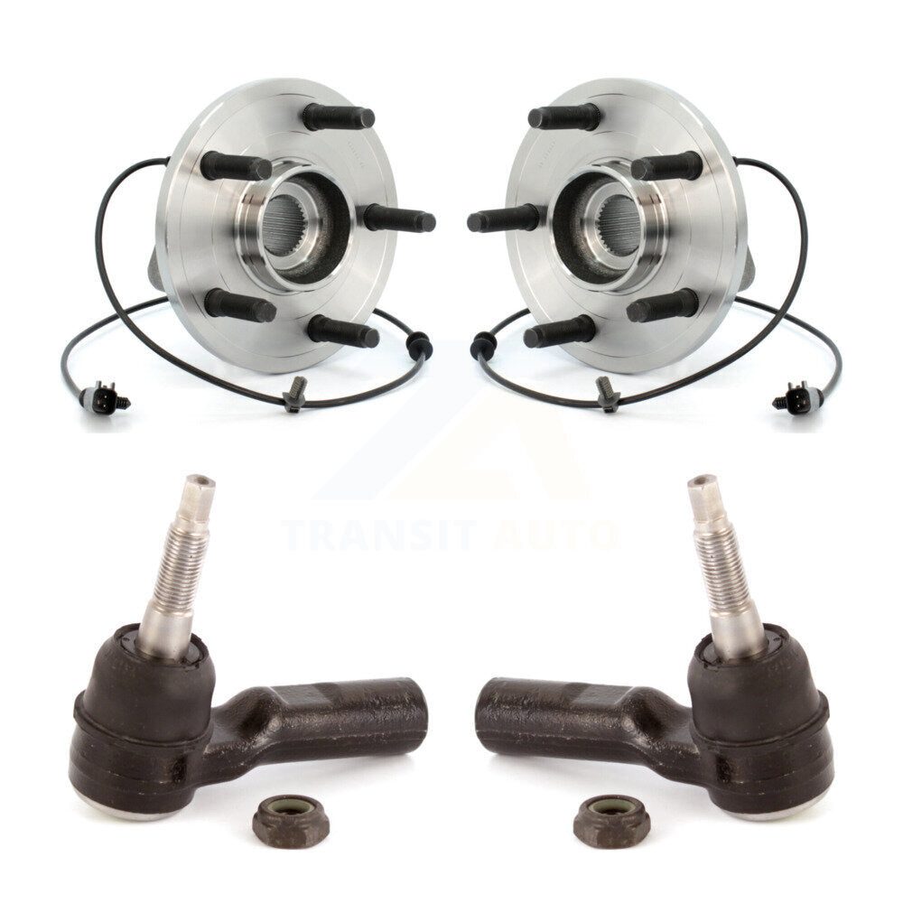 Wheel Bearing And Tie Rod End Front Kit For Dodge Durango