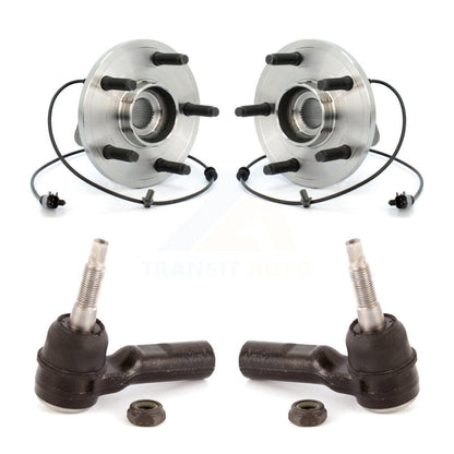 Wheel Bearing And Tie Rod End Front Kit For Dodge Durango
