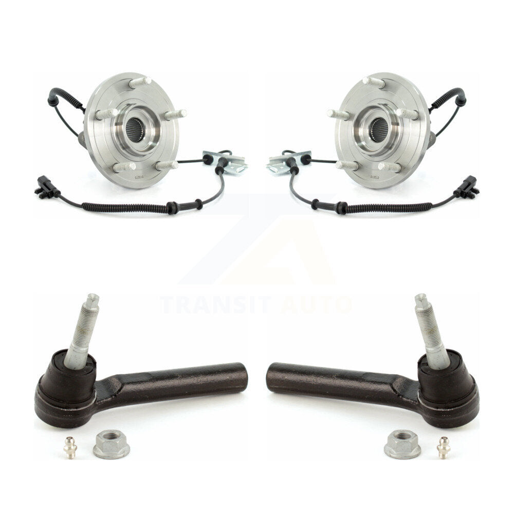 Wheel Bearing And Tie Rod End Front Kit For Dodge Grand Caravan Chrysler Town &