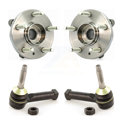 Wheel Bearing And Tie Rod End Front Kit For Ford Taurus Flex Lincoln MKS MKT