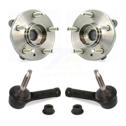 Wheel Bearing And Tie Rod End Front Kit For Ford Flex Lincoln MKT