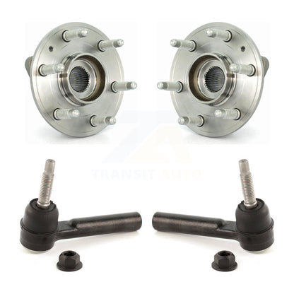 Wheel Bearing And Tie Rod End Front Kit For GMC Acadia Buick Enclave Chevrolet