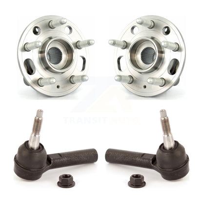 Wheel Bearing Tie Rod End Front Kit For 2010-2017 Chevrolet Equinox GMC Terrain