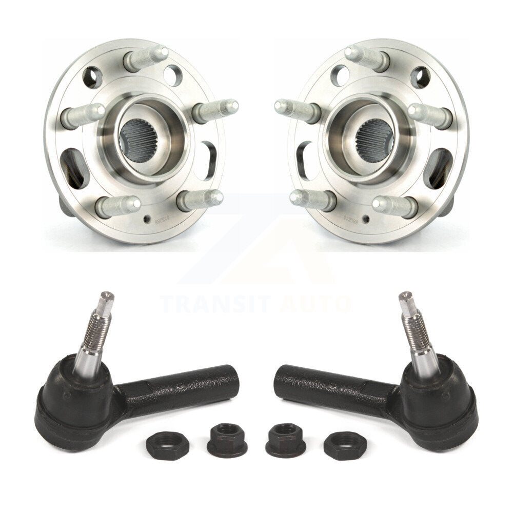Wheel Bearing & Tie Rod End Front Kit For Chevrolet Buick Malibu Impala LaCrosse
