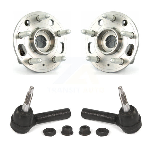 Wheel Bearing & Tie Rod End Front Kit For Chevrolet Buick Malibu Impala LaCrosse